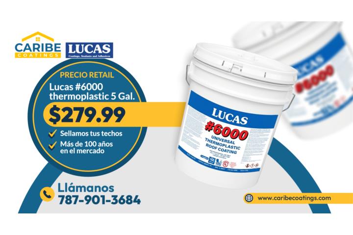 SELLADOR LUCAS #6000 TERMOPLÁSTICO, Puerto Rico