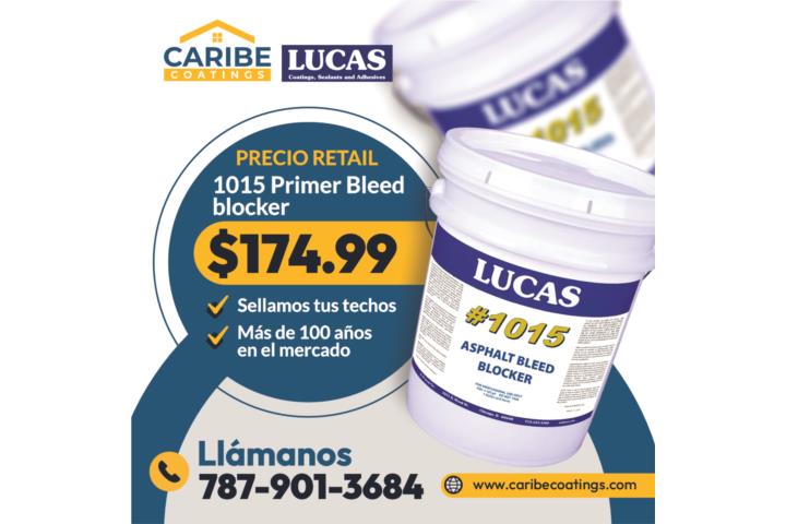 1015 Primer bleed blocker en $174.99, Puerto Rico
