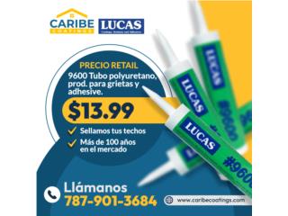 9600 tubo polyuretano prod para grietas y adh, Caribe Coatings Puerto Rico
