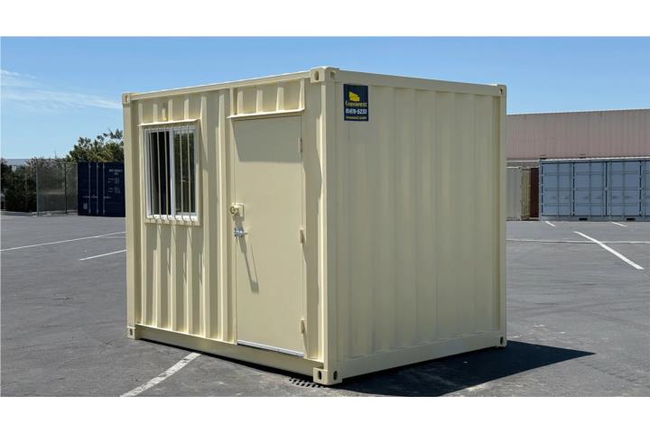 10 ft Office shipping Container For Sale, Puerto Rico