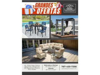 Mueble aluminio 4 piezas , Puerto Rico