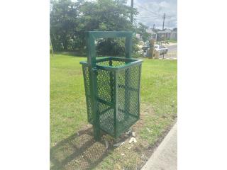 Zafacones para Areas de Parque, Pro Fence Puerto Rico