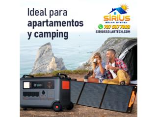 Planta Solar   portatil, SIRIUS SOLAR SYSTEM Puerto Rico