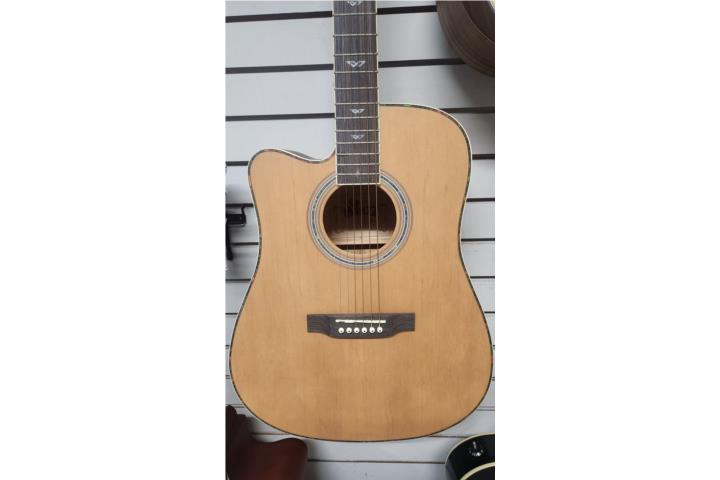 Guitarra acustica izquierda, Puerto Rico