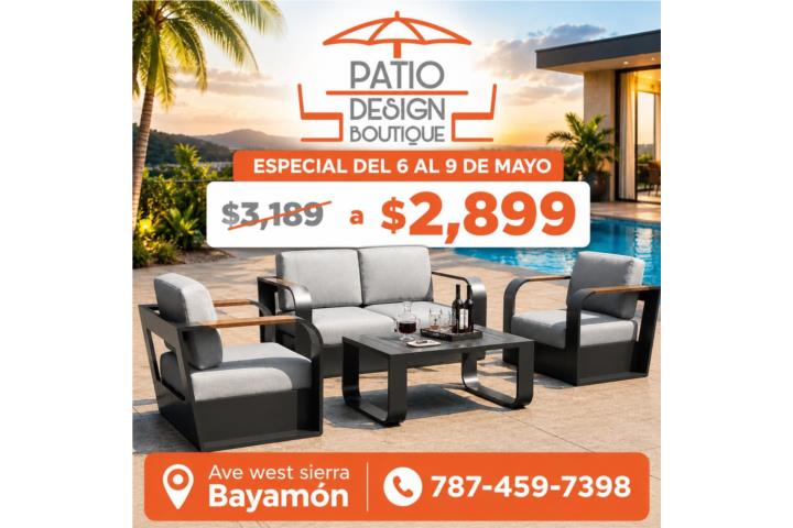 Set de Patio  Precioso! Especial!, Puerto Rico