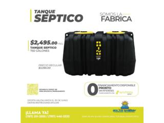 TANQUE SEPTICO 750 GALONES, Solar Energy & Resources Inc Puerto Rico