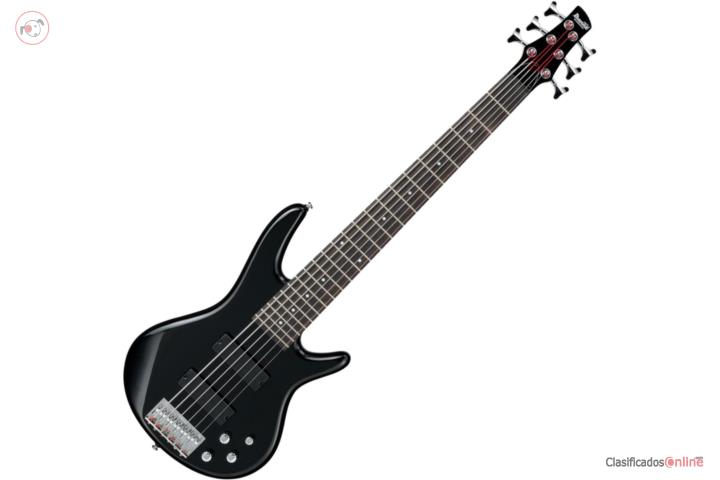 Bajo Ibanez 6 cuerdas negro, Puerto Rico