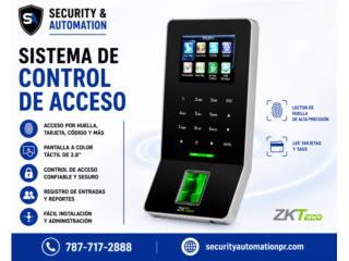 Lector IP de Huella y Proximidad con Teclado, Security & Automation  Puerto Rico