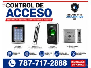 Sistemas de Control de Acceso, Security & Automation  Puerto Rico