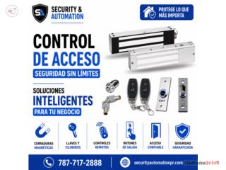 Control de Acceso, Magento de puerta, Security & Automation  Puerto Rico