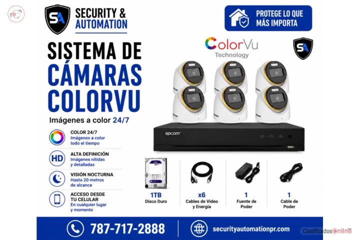 Camaras Premium vision a color 24/7