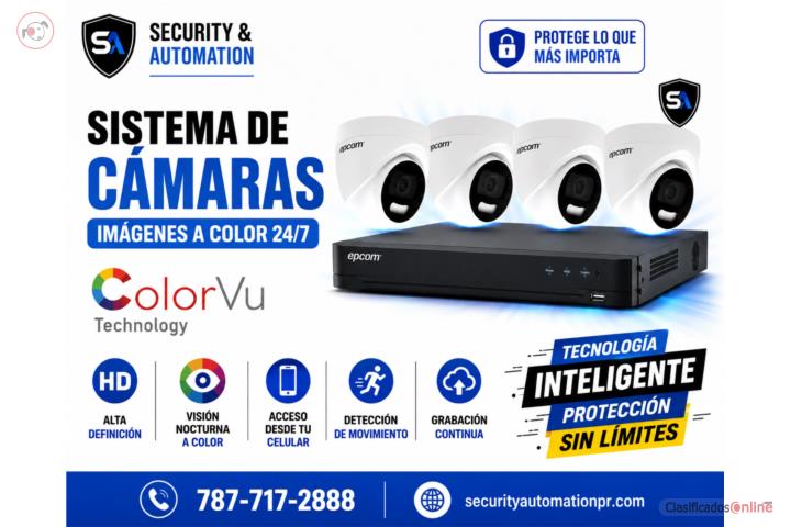 Camaras con Vision a color de Noche