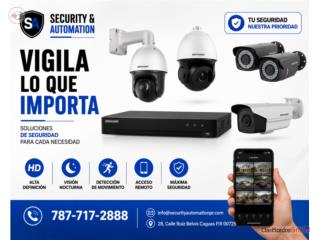 Camaras Giratorias PTZ sin contrato , Security & Automation  Puerto Rico