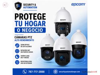 Camaras de Seguridad IP, PTZ, Motorizadas, Security & Automation  Puerto Rico