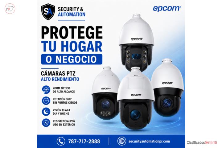 Camaras de Seguridad IP PTZ Motorizadas