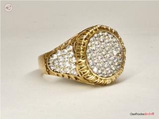 SORTIJA ZIRCONIAS 14KT, JOYERIA CARMEN  Puerto Rico