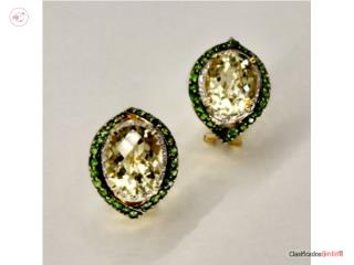 PANTALLAS BRILLANTES 14KT, JOYERIA CARMEN Puerto Rico