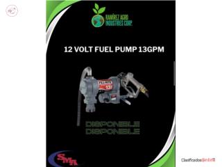 12 Volt Fuel Pump 13 GPM, RAMIREZ AGROINDUSTRIES CORP. Puerto Rico