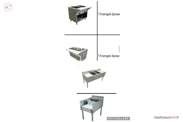 STEAM TABLES Y BLENDER STATIONS , Puerto Rico