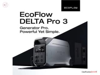 BATERIA INVERTER DELTA PRO 3 (4,096Wh) $5,998, EL ROOKIE BY POWER SOLAR Puerto Rico