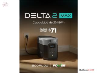 Baterias Inverter EcoFlow Delta 2 Max, Ecoflow PR by Power Solar Puerto Rico