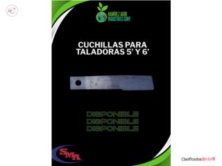 Cuchillas para Taladoras 5
