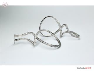 PANTALLAS BRILLANTES 18KT, JOYERIA CARMEN  Puerto Rico
