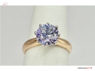 SOLITARIO ZIRCONIA 14KT, Puerto Rico