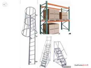 ESCALERAS Y PALLETS RACKS ALMACENES , SP TOOLS PUERTO RICO Puerto Rico