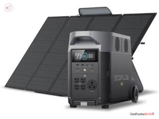 DELTA PRO (3,600Wh) 4 placas Solares!, EL ROOKIE BY POWER SOLAR Puerto Rico