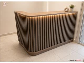 RECEPCIONES FABRICADAS A LA MEDIDA, AMBITEK FURNITURE Puerto Rico
