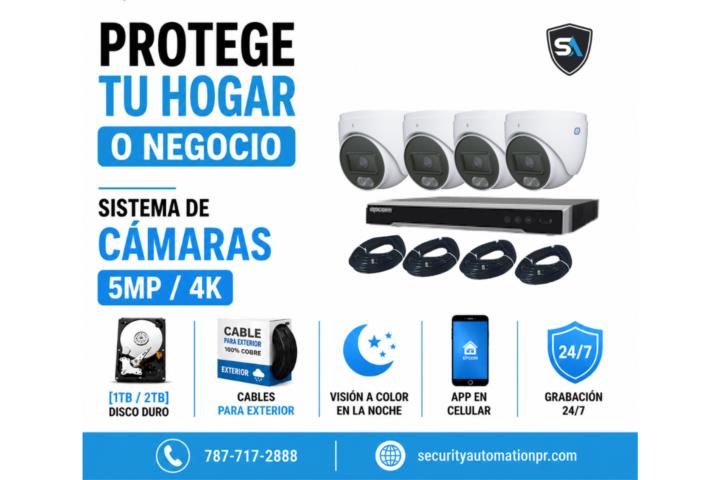 8 Camaras 4K