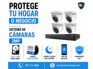 Camaras con Instalaci�n  y Garant�a, Security & Automation  Puerto Rico