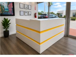 RECEPCIONES FABRICADAS A LA MEDIDA, AMBITEK FURNITURE Puerto Rico