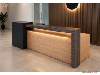 RECEPCIONES FABRICADAS A LA MEDIDA, AMBITEK FURNITURE Puerto Rico
