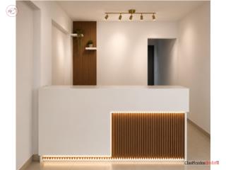 RECEPCIONES FABRICADAS A LA MEDIDA, AMBITEK FURNITURE Puerto Rico
