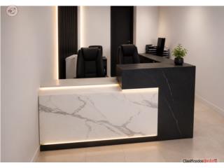 RECEPCIONES FABRICADAS A LA MEDIDA, AMBITEK FURNITURE Puerto Rico