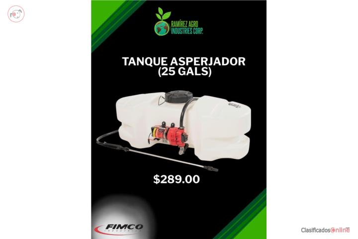 Tanque Asperjador de 25 Gls. , Puerto Rico
