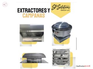 EXTRACTORES Y CAMPANAS RESTAURANTES 