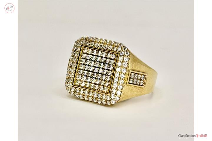 SORTIJA CUBIC 10KT, Puerto Rico