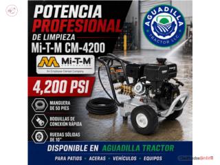 Lavadora a presion Mi-T-M 4,200 PSI, Aguadilla Tractor Puerto Rico