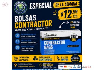 Bolsas de Contratista y Heavy Duty, Aguadilla Tractor Puerto Rico