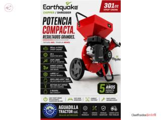 Earthquake Chipper/ Shredder 301cc, Aguadilla Tractor Puerto Rico