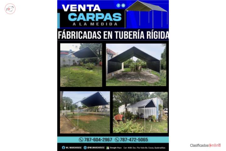 Carpas / Custom size / Calidad , Compromiso , Puerto Rico