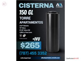 Cisterna de 150GL. , ALL CATEGORIES INC. Puerto Rico