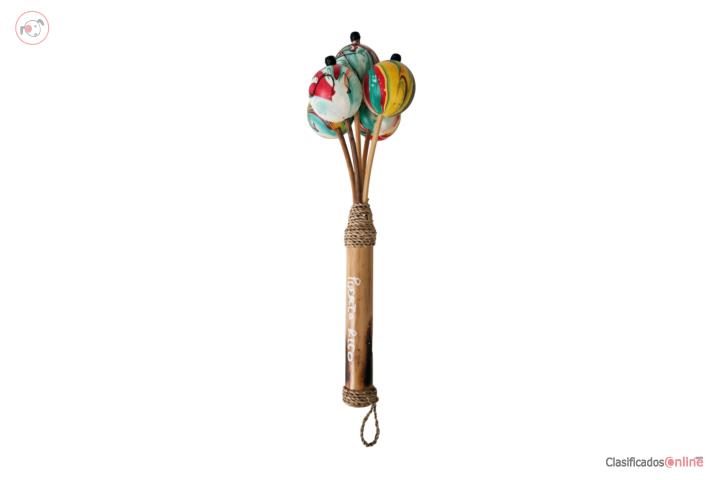 MARACA SENSORIAL CON BOLITAS DE COLORES, Puerto Rico