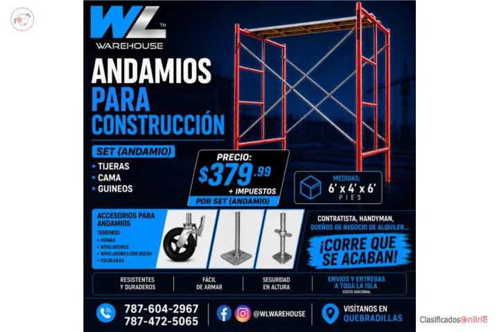 Andamios construcción , Puerto Rico