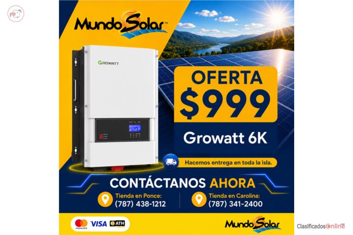 Sistema Solar Back Up 10 placas 550W - inv 6K