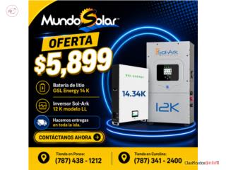 COMBO Bater�a de litio + inversor $5,899 - Puerto Rico Clasificados