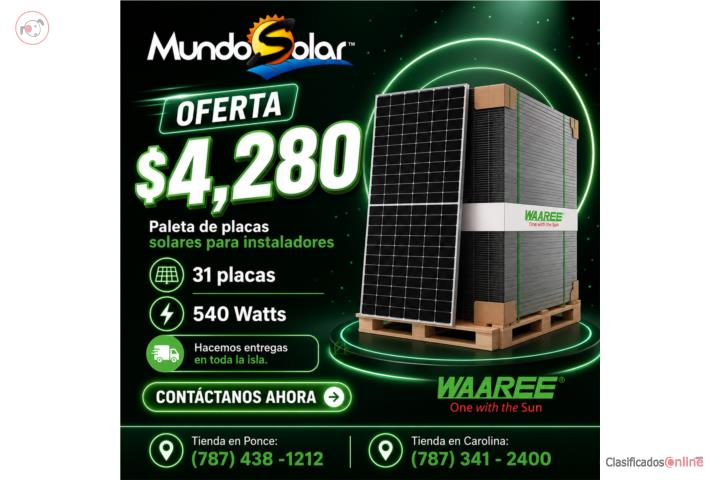 OFERTA INSTALADORES - PLACAS SOLARES 430W